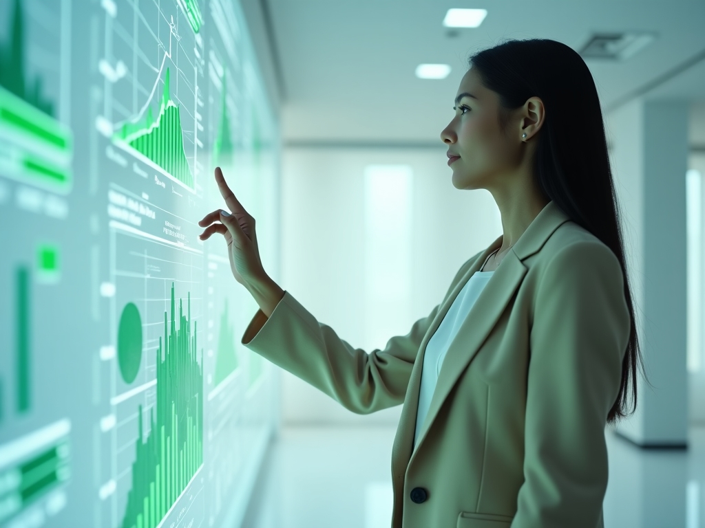 Datenvisualisierung für Finanzanalyse mit Nachhaltigkeitsfokus